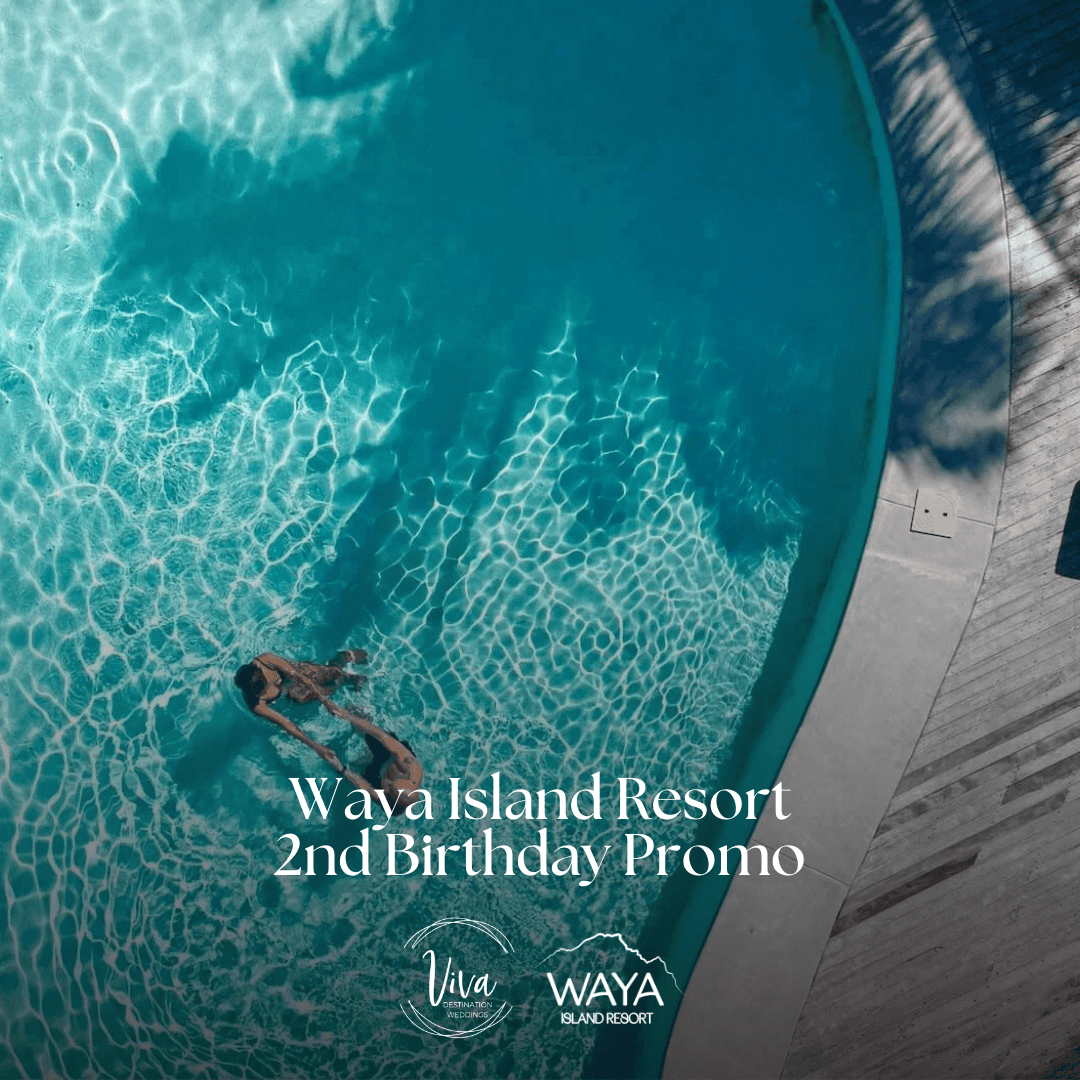 Waya Island Resort turns two and YOU get the gifts! Book a Deluxe Garden Bure for 2 nights or more and receive a complimentary upgrade to a Deluxe Villa, plus all meals included during your stay.*