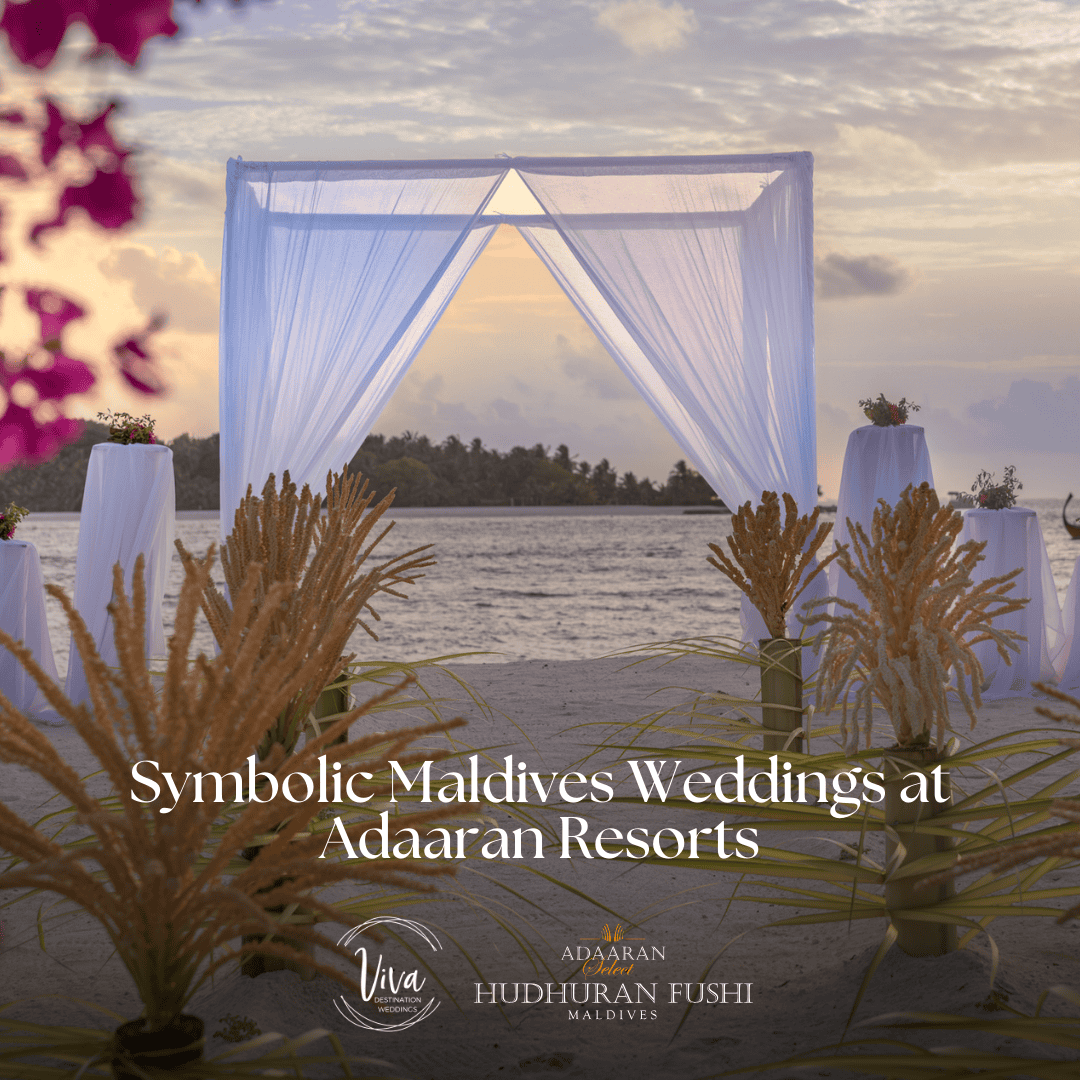 Adaaran Symbolic Maldives Weddings with Viva Destination Weddings